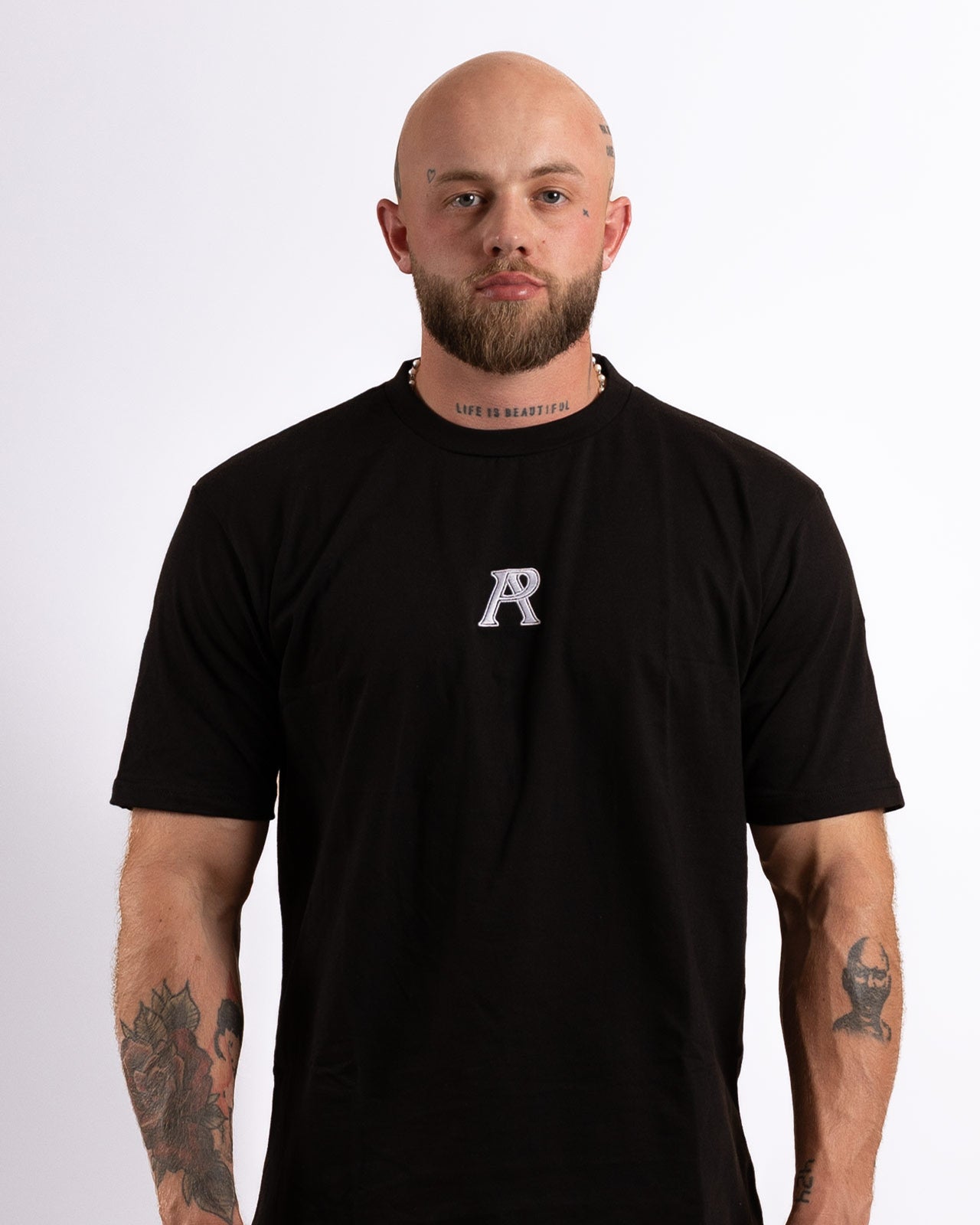 Embroidered Monogram T-Shirt